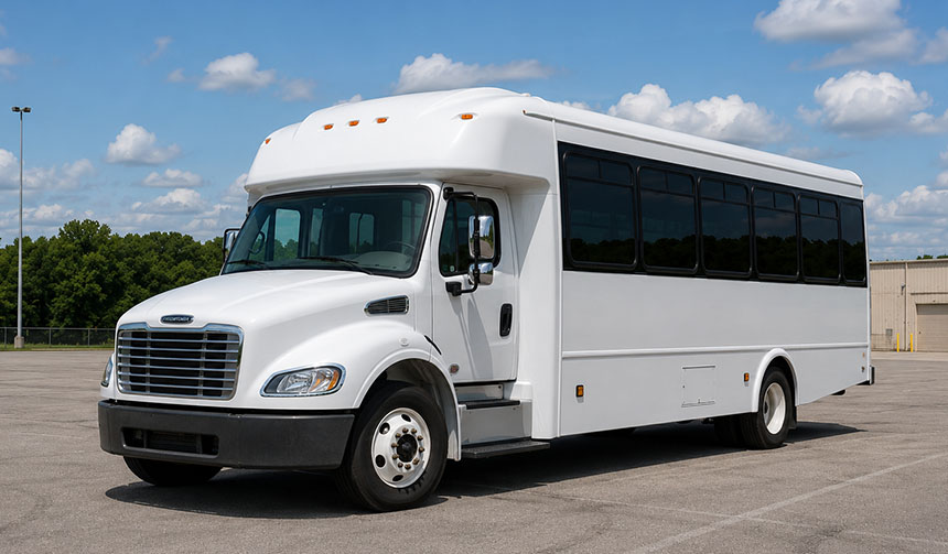 25-passenger minibus for charter in Los Angeles, CA