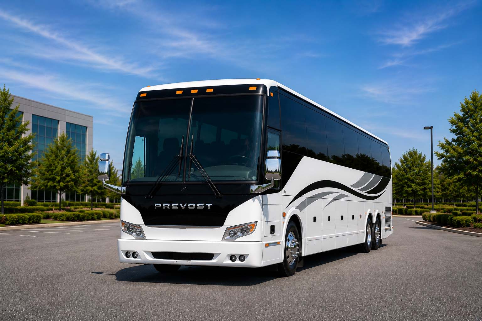 Shuttle bus rental in Los Angeles, CA